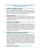 Análisis de las Características del D. Tributario