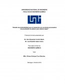 Estudio de prefactibilidad para la instalación de una planta procesadora de pseudotallo de plátano para obtener papel
