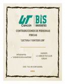 DE LAS PERSONAS FÍSICAS, DISPOSICIONES GENERALES