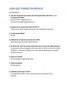 ¿Por qué tembló en México?