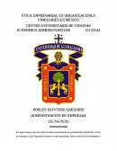 Ética empresarial en organizaciones familiares en México