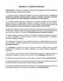 ANDAMIAJE 2: LA DESESCOLARIZACIÓN