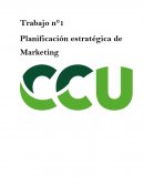 Trabajo n°1 Planificación estratégica de Marketing