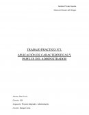 Características y papeles del administrador