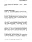 LITIGACIÓN ADMINISTRATIVA