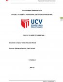 PROYECTO EMPÁTICO PERSONAL I