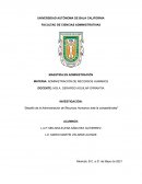 Desafíos de la Administración de Recursos Humanos ante la competitividad