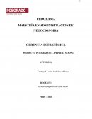 GERENCIA ESTRATÉGICA PRODUCTO INTEGRADOR