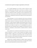 La importancia de la gestión de riesgos de seguridad de la información