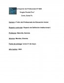 Espacio curricular: Espacio de Definición Institucional