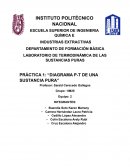 LABORATORIO DE TERMODINÁMICA DE LAS SUSTANCIAS PURAS