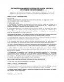 EXTRACTO REGLAMENTO INTERNO DE ORDEN, HIGIENE Y SEGURIDAD KONECRANES 2018