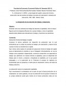 La integración de la evolución del trabajo y maquinaria