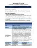 PLANIFICACIÓN DE LA ASIGNATURA APRENDIZAJE Y CREATIVIDAD. CONTRATO DIDÁCTICO