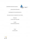 Del proyecto educativo a la programación de aula: El proyecto curricular de centro