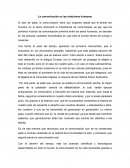 Comunicación en las relaciones humanas