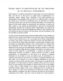 Ensayo en las emociones de la película Intensamente