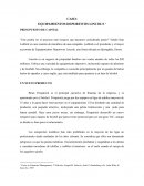 CASO: EQUIPAMIENTOS DEPORTIVOS LINCOLN