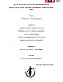 MATRIMONIO Y UNIÓN DE HECHO