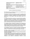 ENSAYO DE PRESENTACIÓN PERSONAL