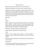 Mercados Financieros