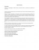 Reporte de un analisis financiero