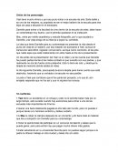 Unión de los personajes