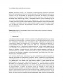 Personalidad, estilos de decisión e inversiones