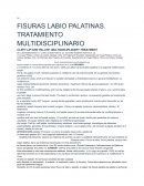FISURAS LABIO PALATINAS. TRATAMIENTO MULTIDISCIPLINARIO