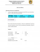 Ajuste por inflación Aplicación de factores de actualización