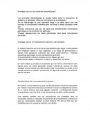 Corrientes metodologicas