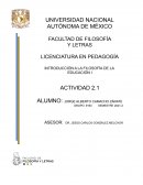 ETAPAS DEL PENSAMIENTO EDUCATIVO GRIEGO