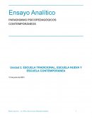 PARADIGMAS PSICOPEDAGÓGICOS CONTEMPORÁNEOS