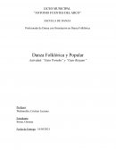 Trabajo de folk. Actividad: “Gato Porteño” y “Gato Riojano”