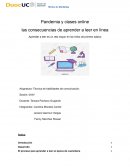 Pandemia y clases online