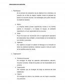 PROCESOS DE GESTIÓN. Pizza Hut