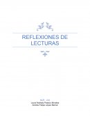 REFLEXIONES DE LECTURAS, APRENDIZAJE MOTIVADO EN ALUMNOS
