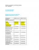 ESTADOS DE SITUACION FINANCIERA . EMPRESA INDUSTRIAL EL SOL S.A