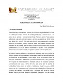 Alimentando a la contaminación
