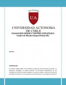 Cuadro de Mando Integral Panda INC