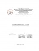 FACTORES DE RIESGO A LA SALUD