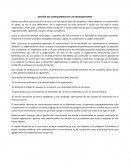 GESTION DEL CONOCIMIENTO EN LAS ORGANIZACIONES