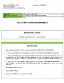 EVALUACIÓN DE SUPERACIÓN PEDAGÓGICA