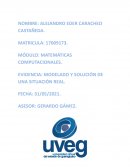 MATEMÁTICAS COMPUTACIONALES