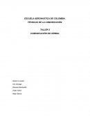 TALLER 3 COMUNICACIÓN NO VERBAL