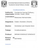 Informe de Constitucionalismo en virtud del poder legislativo