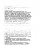 Política y legislación. La Ley de Educación 1420