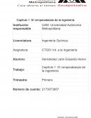 Aspectos importante del Ing Quimico