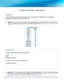 Porcentajes y reglas de tres