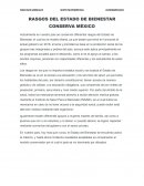 RASGOS DEL ESTADO DE BIENESTAR CONSERVA MÉXICO